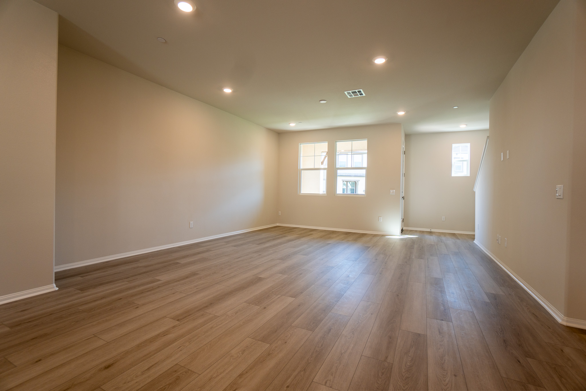 Modern home interior living space